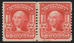 Sale 1289, Lot 658, 1902-08 Issue, Vending and Affixing Machine Perforations