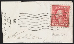 Sale 1289, Lot 676, Washington-Franklin and Other Issues, including Upright Jenny