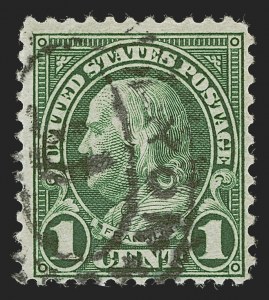 Sale 1289, Lot 678, Washington-Franklin and Other Issues, including Upright Jenny