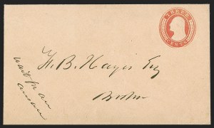 Sale 1289, Lot 718, Postal Stationery, including Further Selections from the Porter W. Venn II Collection