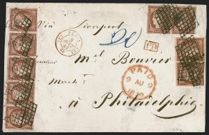 Sale 1289, Lot 770, Worldwide Stamps and Postal History - Argentina thru French Offices in China, including selections from the Magnolia collection
