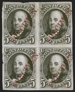 Sale 1290, Lot 1011, Essays, Proofs and Specimens