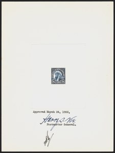 Sale 1290, Lot 1031, Essays, Proofs and Specimens