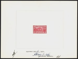 Sale 1290, Lot 1032, Essays, Proofs and Specimens