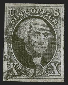 Sale 1290, Lot 1060, 1847 Issue and Reproduction (Scott 1-4)