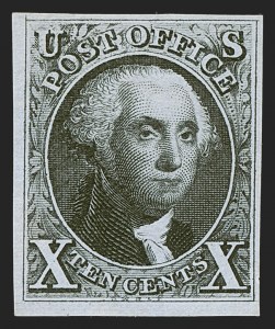Sale 1290, Lot 1065, 1847 Issue and Reproduction (Scott 1-4)