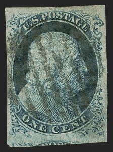 Sale 1290, Lot 1077, 1851-56 Issue (Scott 5-17)