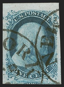 Sale 1290, Lot 1081, 1851-56 Issue (Scott 5-17)