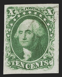 Sale 1290, Lot 1087, 1851-56 Issue (Scott 5-17)