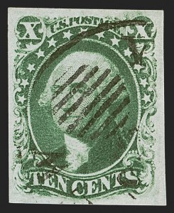 Sale 1290, Lot 1092, 1851-56 Issue (Scott 5-17)