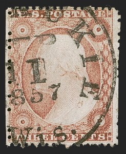 Sale 1290, Lot 1103, 1857-60 Issue (Scott 18-39)