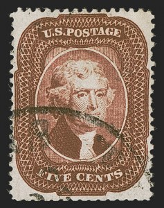 Sale 1290, Lot 1108, 1857-60 Issue (Scott 18-39)