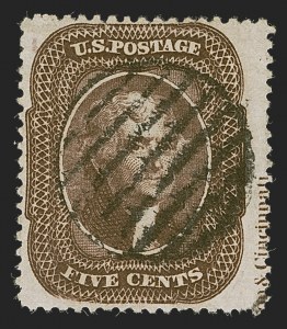 Sale 1290, Lot 1111, 1857-60 Issue (Scott 18-39)
