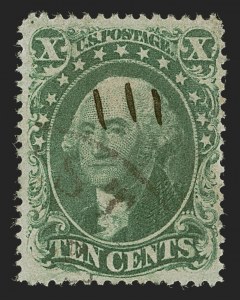Sale 1290, Lot 1117, 1857-60 Issue (Scott 18-39)