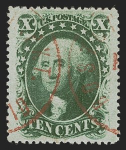 Sale 1290, Lot 1118, 1857-60 Issue (Scott 18-39)