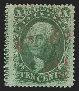 Sale 1290, Lot 1119, 1857-60 Issue (Scott 18-39)