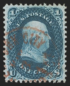 Sale 1290, Lot 1144, 1861-66 Issue (Scott 56-78)