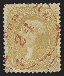 Sale 1290, Lot 1155, 1861-66 Issue (Scott 56-78)
