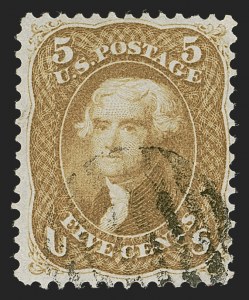 Sale 1290, Lot 1156, 1861-66 Issue (Scott 56-78)