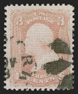 Sale 1290, Lot 1169, 1867-68 Grilled Issue (Scott 79-101)