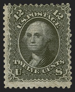 Sale 1290, Lot 1175, 1867-68 Grilled Issue (Scott 79-101)