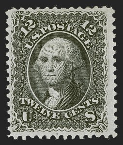 Sale 1290, Lot 1181, 1867-68 Grilled Issue (Scott 79-101)