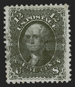 Sale 1290, Lot 1183, 1867-68 Grilled Issue (Scott 79-101)