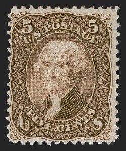 Sale 1290, Lot 1188, 1867-68 Grilled Issue (Scott 79-101)