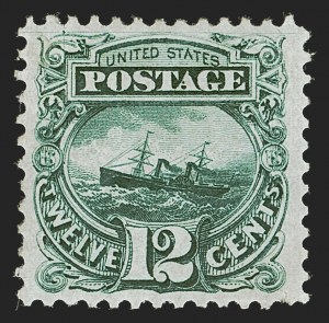 Sale 1290, Lot 1239, 1875 Re-Issue of 1869 Pictorial Issue (Scott 123-133a)