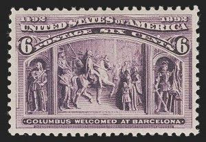 Sale 1290, Lot 1280, 1893 Columbian Issue (Scott 230-245)