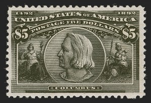 Sale 1290, Lot 1298, 1893 Columbian Issue (Scott 230-245)