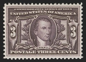 Sale 1290, Lot 1373, 1904 Louisiana Purchase, 1907 Jametown Issues (Scott 323-330)