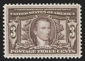 Sale 1290, Lot 1374, 1904 Louisiana Purchase, 1907 Jametown Issues (Scott 323-330)