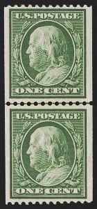 Sale 1290, Lot 1380, 1908-10 Washington-Franklin Issues (Scott 331-356)