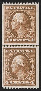 Sale 1290, Lot 1385, 1908-10 Washington-Franklin Issues (Scott 331-356)