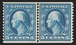 Sale 1290, Lot 1391, 1908-10 Washington-Franklin Issues (Scott 331-356)