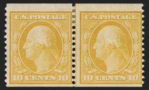 Sale 1290, Lot 1393, 1908-10 Washington-Franklin Issues (Scott 331-356)