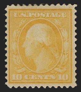 Sale 1290, Lot 1404, 1909 Bluish Paper Issue (Scott 357-366)