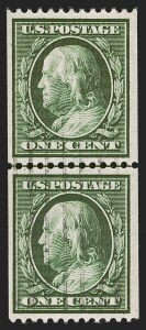 Sale Number 1290, Lot Number 1414, 1910-13 Washington-Franklin Issue (Scott 374-396)