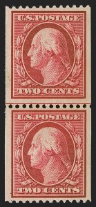 Sale 1290, Lot 1415, 1910-13 Washington-Franklin Issue (Scott 374-396)