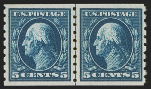 Sale 1290, Lot 1426, 1910-13 Washington-Franklin Issue (Scott 374-396)