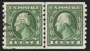 Sale 1290, Lot 1443, 1912-15 Washington-Franklin Issue (Scott 405-461)