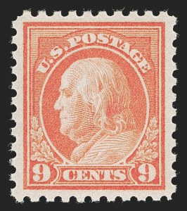 Sale 1290, Lot 1450, 1912-15 Washington-Franklin Issue (Scott 405-461)