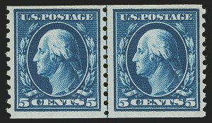 Sale 1290, Lot 1459, 1912-15 Washington-Franklin Issue (Scott 405-461)