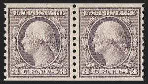 Sale 1290, Lot 1463, 1912-15 Washington-Franklin Issue (Scott 405-461)