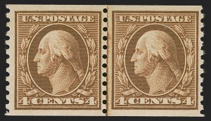 Sale 1290, Lot 1464, 1912-15 Washington-Franklin Issue (Scott 405-461)