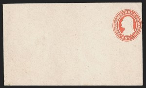 Sale 1290, Lot 1620, Postal Stationery from the Venn Estate, 1853 thru 1874 Issues