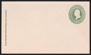 Sale 1290, Lot 1654, Postal Stationery, 1876 Centennial Special Printings, 1c-3c values