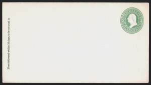 Sale 1290, Lot 1657, Postal Stationery, 1876 Centennial Special Printings, 1c-3c values
