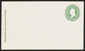 Sale 1290, Lot 1661, Postal Stationery, 1876 Centennial Special Printings, 1c-3c values